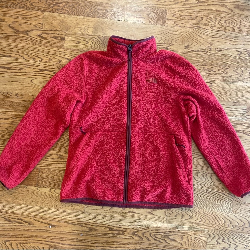 The North Face zip up jacket